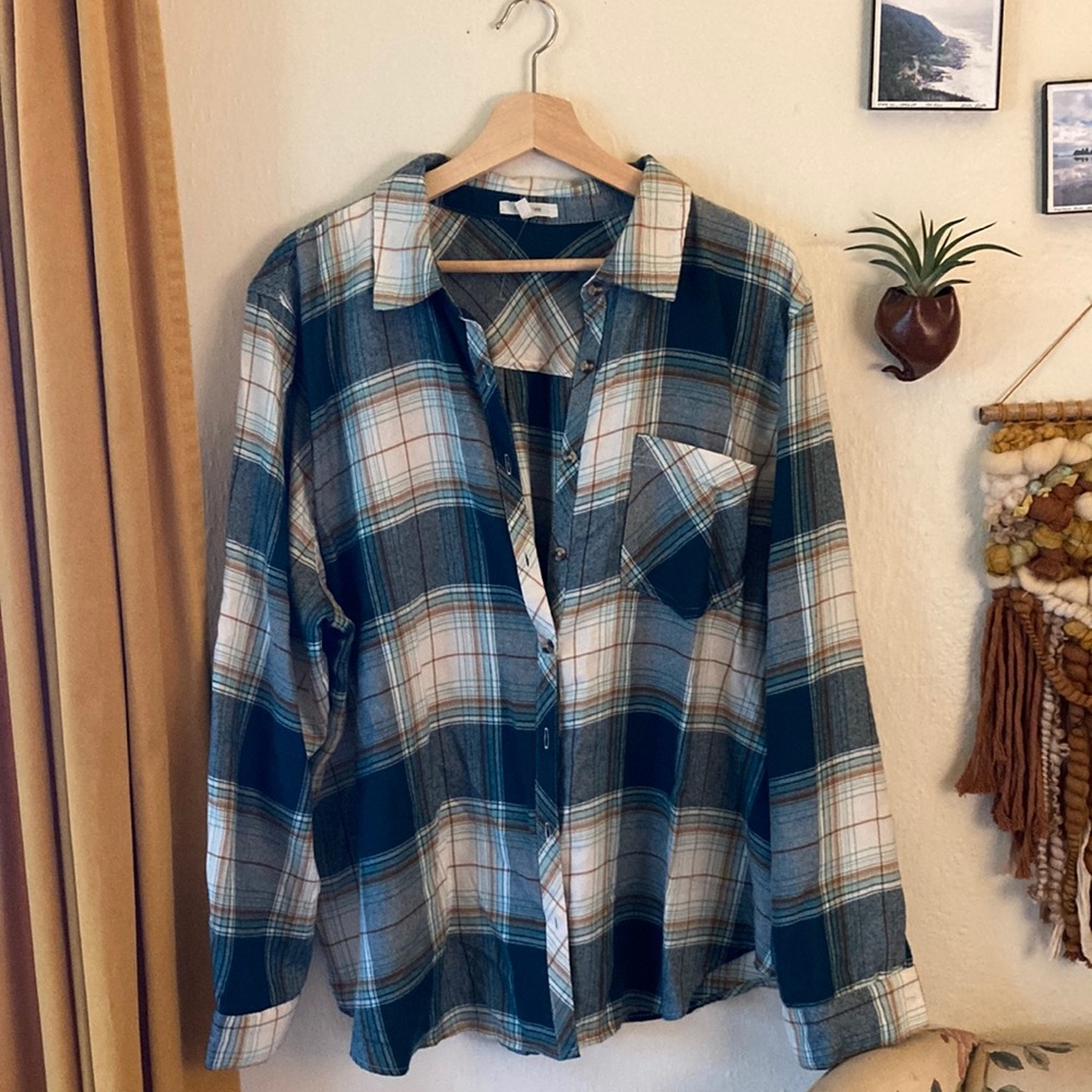 Maurice’s NEW Lightweight Flannel Shirt 2x